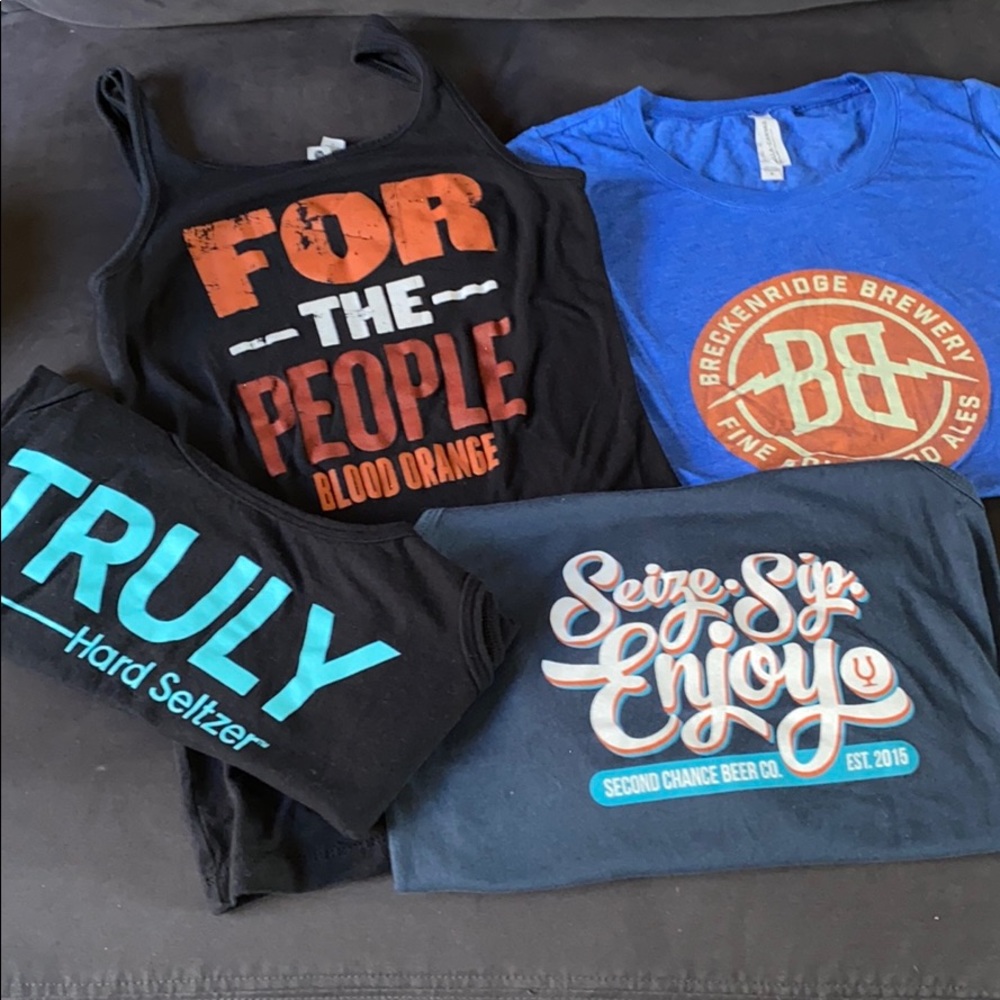 Brewery tank top/T-shirt bundle